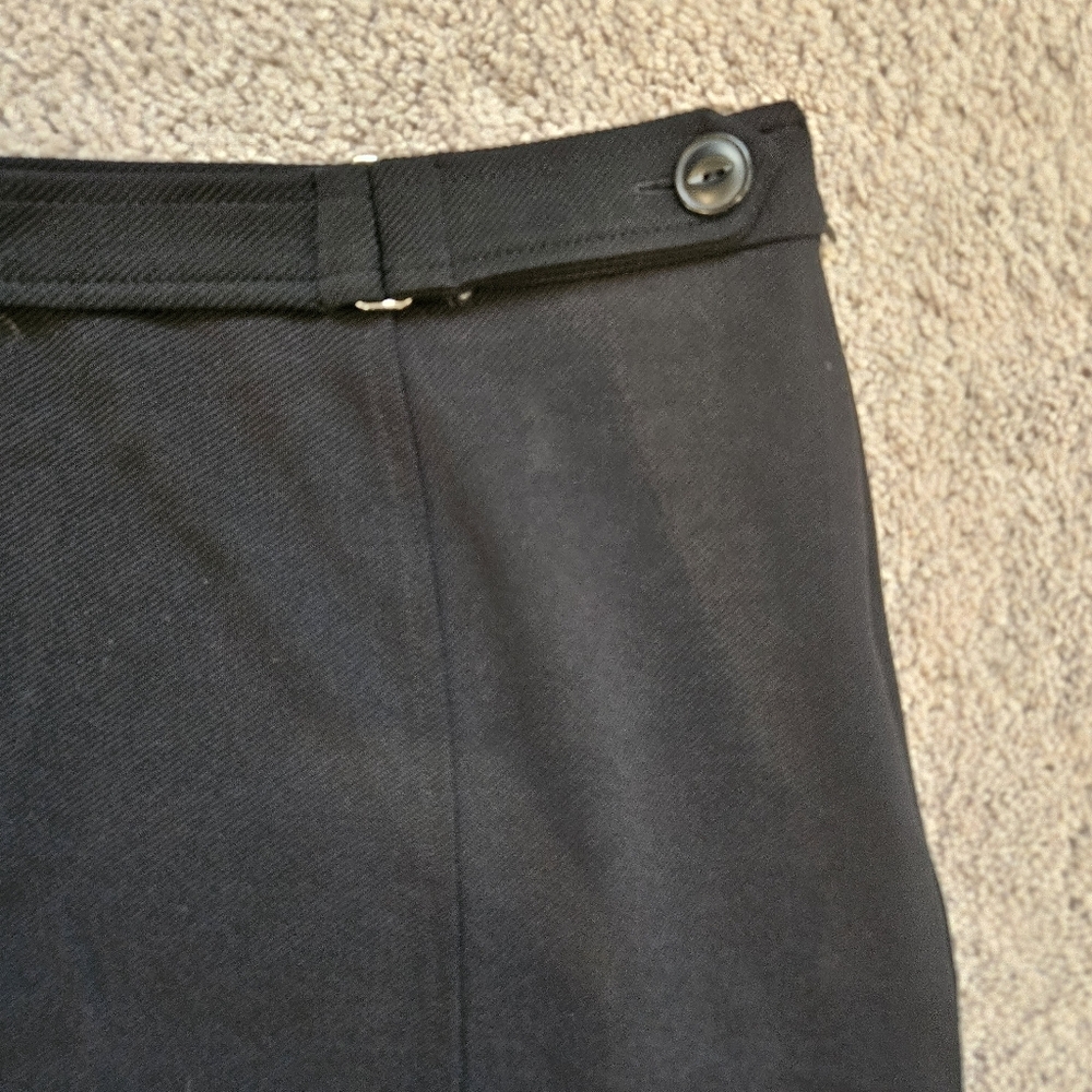 American Eagle Vintage Y2K Womens Size 12 Black A-Line Mini Skirt Stretch